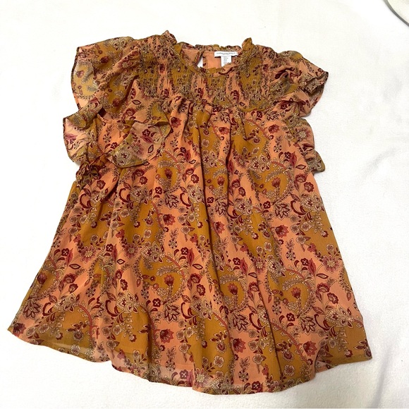 carolina belle montreal floral blouse boho - Picture 4 of 7